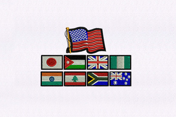Europe Countries Flags Embroidery Review
