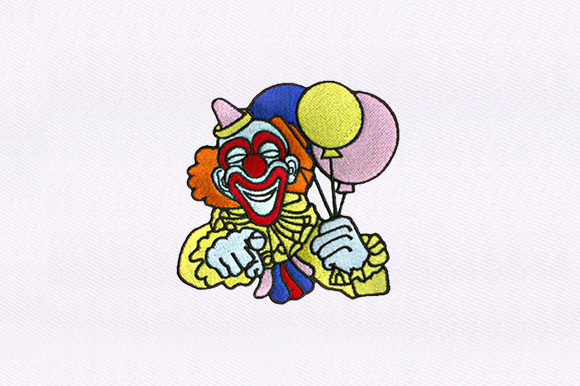 Friendly Clown Embroidery Design Review