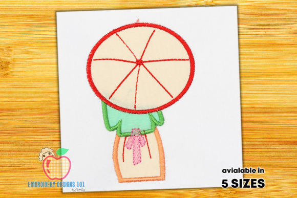 Girl with Umbrella Embroidery Review