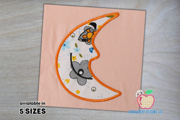 Moon Applique Pattern Review for Embroidery Sellers