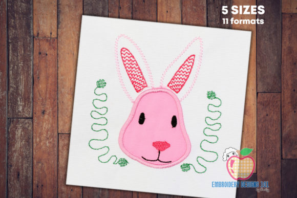 Pink Face of the Bunny Applique Review