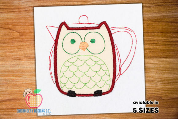 Teapot Owl Embroidery Design Review