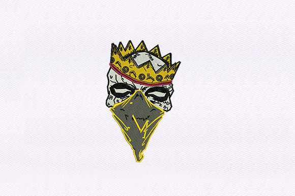 Thug Skull King Embroidery Design Review