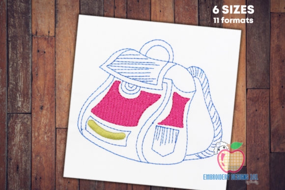 Women's Leather Bag Sketch Embroidery Review